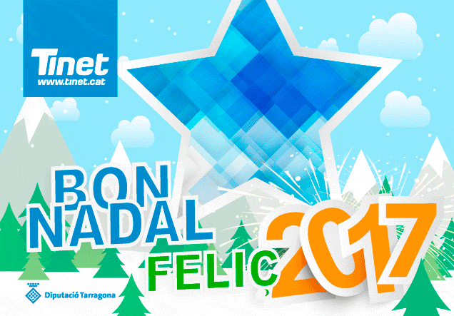 TINET us desitja Bones Festes!